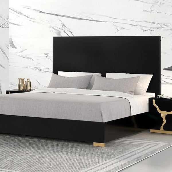 Goldsberg E.King & Queen Bed Grey & Pink - Jay's Mattress Plus (NY)