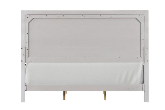 Crowthorne E.King & Queen Bed Grey & White - Jay's Mattress Plus (NY)
