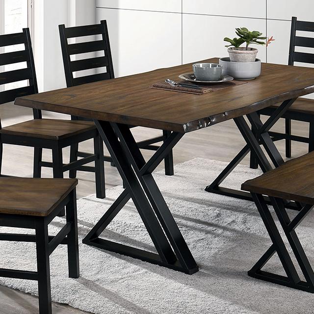 Barbary Dining Table Set with Bench - Jay's Mattress Plus (NY)