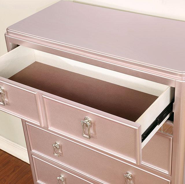 Ariston Rose Pink Full, Twin, & Queen Bed - Jay's Mattress Plus (NY)