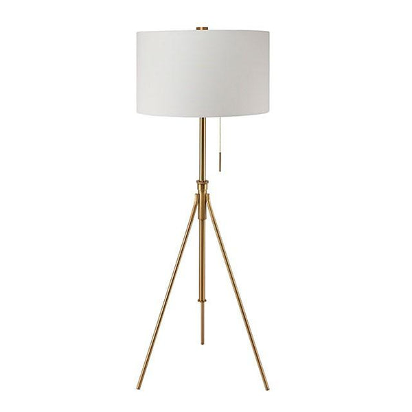 Zaya Stained Gold Floor Lamp - Jay's Mattress Plus (NY)