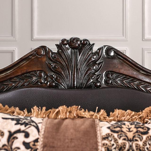 JAMAEL Brown/Espresso Sofa - Jay's Mattress Plus (NY)