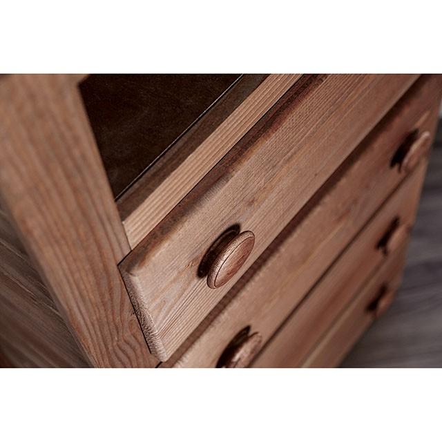 Lea Mahogany Media Chest - Jay's Mattress Plus (NY)