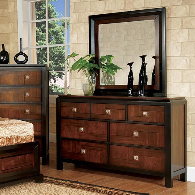 Patra Acacia/Walnut Mirror - Jay's Mattress Plus (NY)