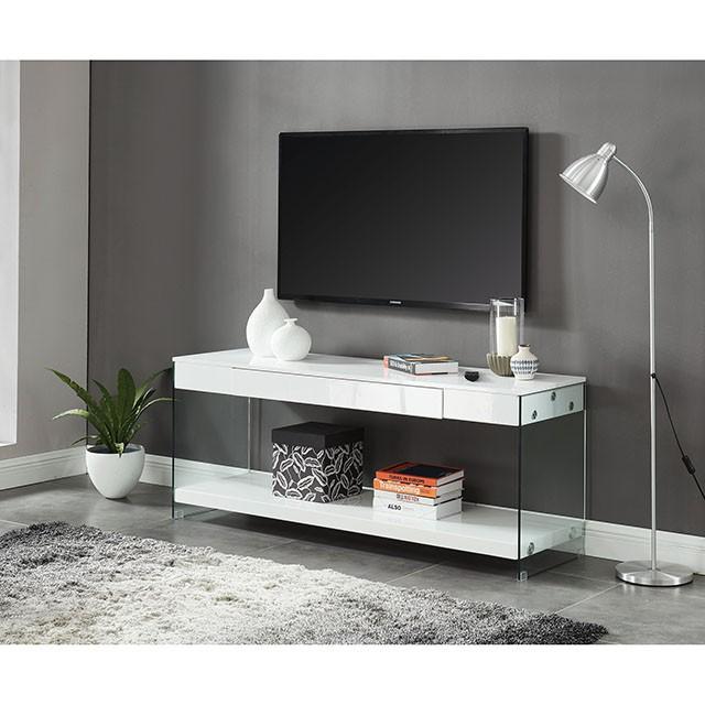 Sabugal White 70" TV Stand - Jay's Mattress Plus (NY)