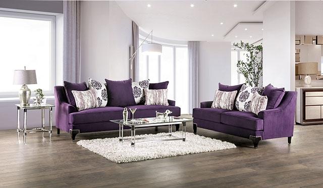 Sisseton Purple Sofa - Jay's Mattress Plus (NY)