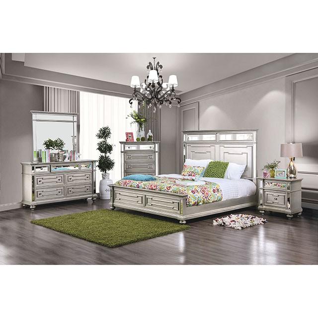 Salamanca Silver Cal.King & Queen Bed - Jay's Mattress Plus (NY)