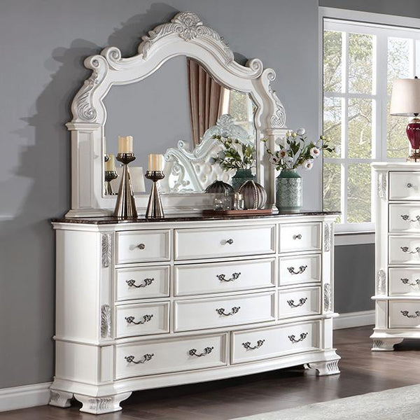 ESPARANZA Dresser, Pearl White - Jay's Mattress Plus (NY)