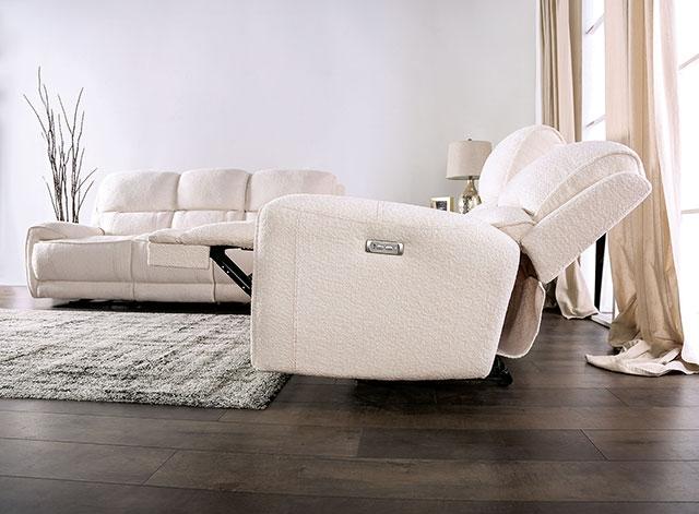 MORCOTE Power Sofa, Beige - Jay's Mattress Plus (NY)