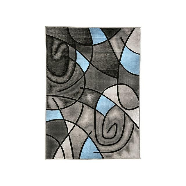 Sivas Charcoal Blue 8' X 10' Area Rug - Jay's Mattress Plus (NY)