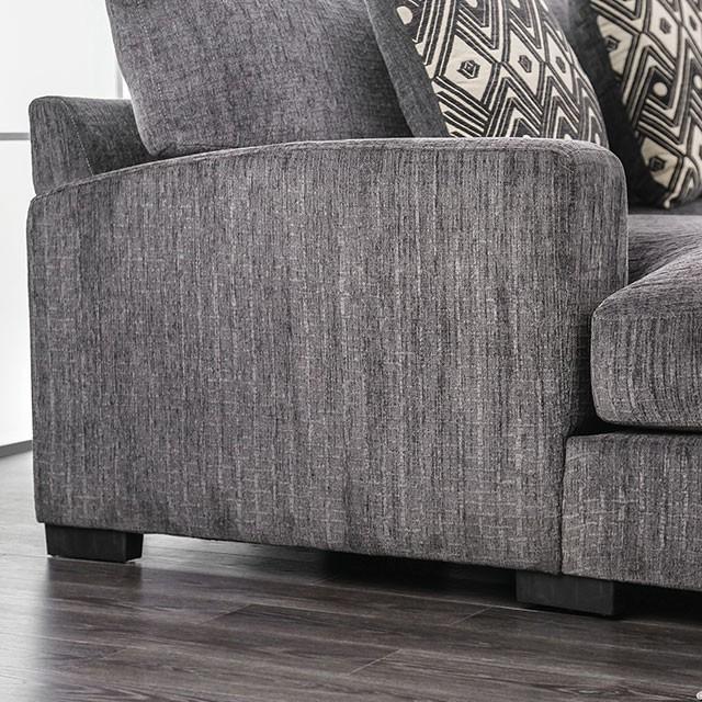 Kaylee Gray L-Shaped Sectional - Jay's Mattress Plus (NY)