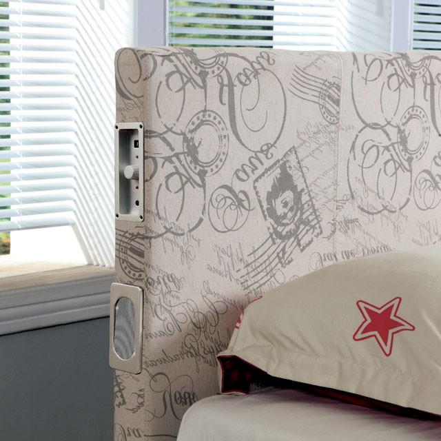 Evans E.King & Cal.King Bed Espressso, White, & Camel - Jay's Mattress Plus (NY)