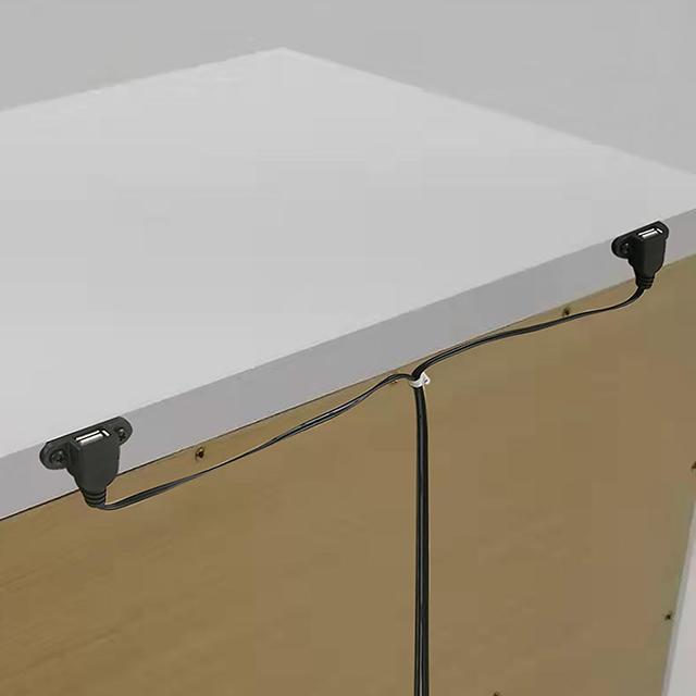 Emmeline Bed Silver & White - Jay's Mattress Plus (NY)