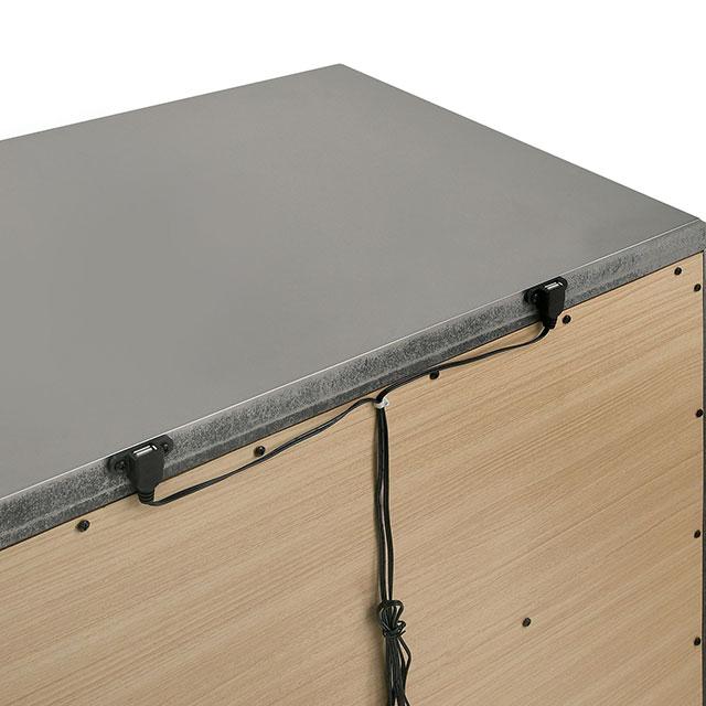 Emmeline Bed Silver & White - Jay's Mattress Plus (NY)