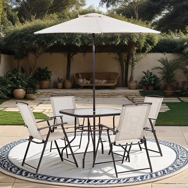 Fallone 7 Pc. Outdoor Dining Set - Jay's Mattress Plus (NY)