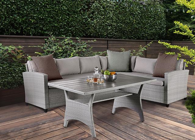Kimara 3 & 5 Piece. Patio Dining Set - Jay's Mattress Plus (NY)