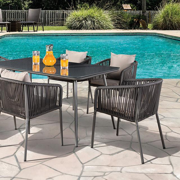 Tushari 8 Pc. Outdoor Dining Set - Jay's Mattress Plus (NY)