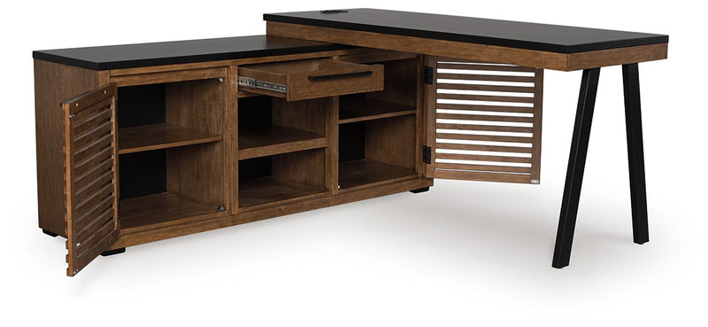 Kallari Credenza with Desk Return - Jay's Mattress Plus (NY)