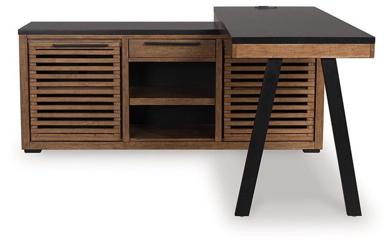 Kallari Credenza with Desk Return - Jay's Mattress Plus (NY)