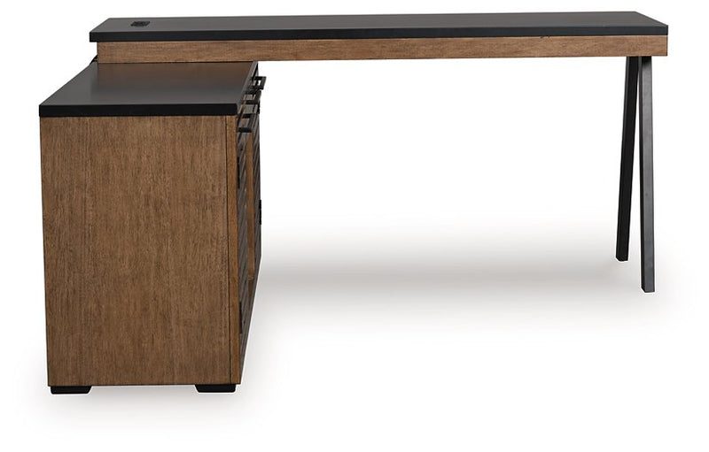 Kallari Credenza with Desk Return - Jay's Mattress Plus (NY)