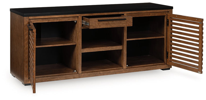 Kallari Credenza with Desk Return - Jay's Mattress Plus (NY)