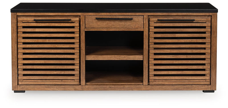 Kallari Credenza with Desk Return - Jay's Mattress Plus (NY)