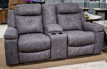 Brysonview Reclining Loveseat with Console - Jay's Mattress Plus (NY)