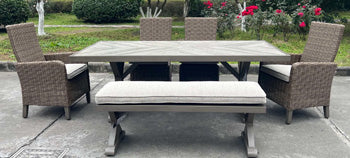 Laguna Heights Outdoor Dining Table - Jay's Mattress Plus (NY)
