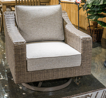 Laguna Heights Swivel Lounge with Cushion - Jay's Mattress Plus (NY)