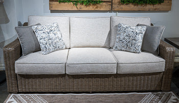 Laguna Heights Outdoor Sofa with Cushion - Jay's Mattress Plus (NY)