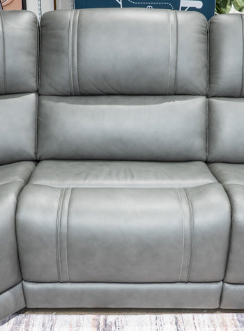 5Z - Pittson Power Sectional Reclining Sofa - Jay's Mattress Plus (NY)