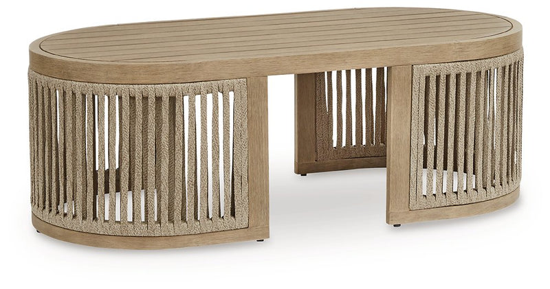 Serena Shores Outdoor Coffee Table - Jay's Mattress Plus (NY)