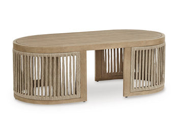 Serena Shores Outdoor Coffee Table - Jay's Mattress Plus (NY)