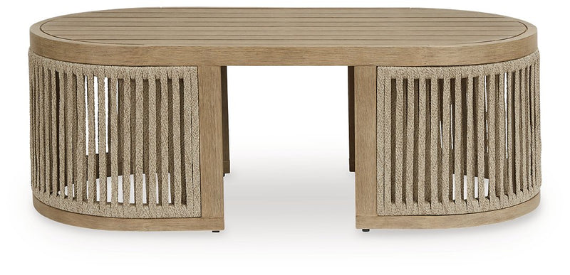 Serena Shores Outdoor Coffee Table - Jay's Mattress Plus (NY)