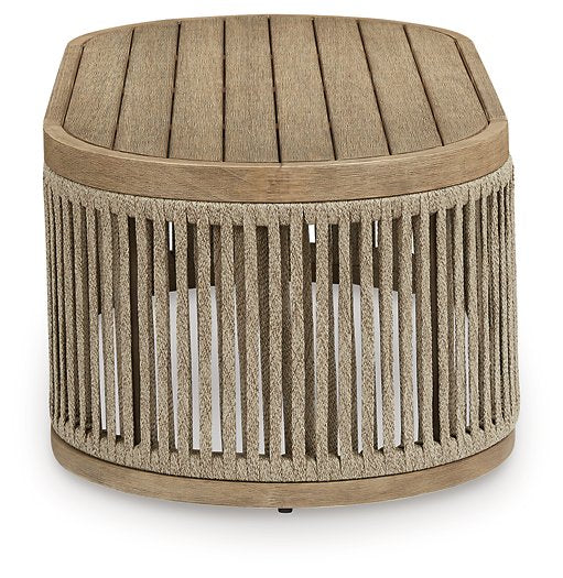 Serena Shores Outdoor Coffee Table - Jay's Mattress Plus (NY)