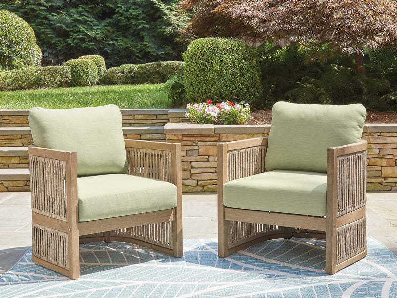 Serena Shores Outdoor Lounge Chair (Set of 2) - Jay's Mattress Plus (NY)