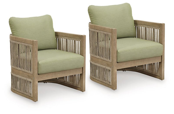 Serena Shores Outdoor Lounge Chair (Set of 2) - Jay's Mattress Plus (NY)