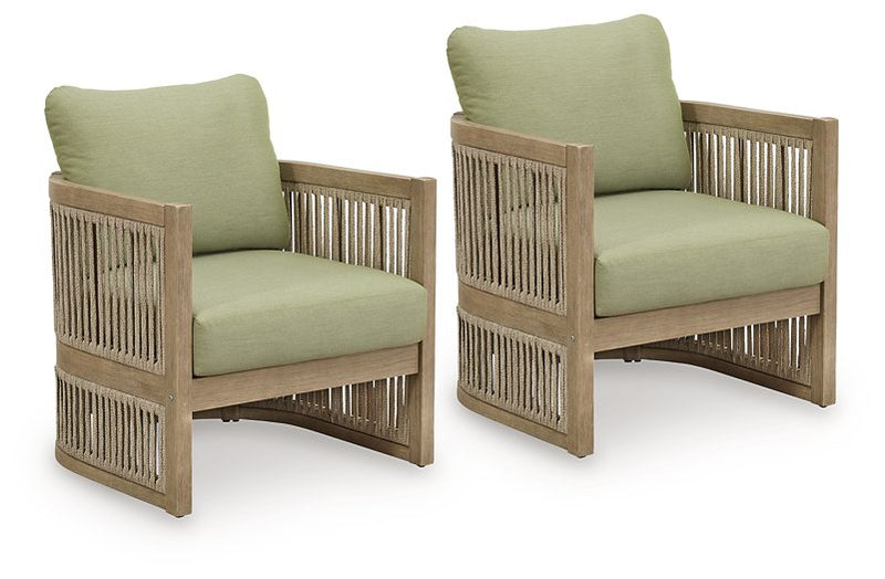 Serena Shores Outdoor Lounge Chair (Set of 2) - Jay's Mattress Plus (NY)