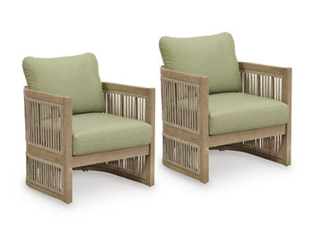 Serena Shores Outdoor Lounge Chair (Set of 2) - Jay's Mattress Plus (NY)