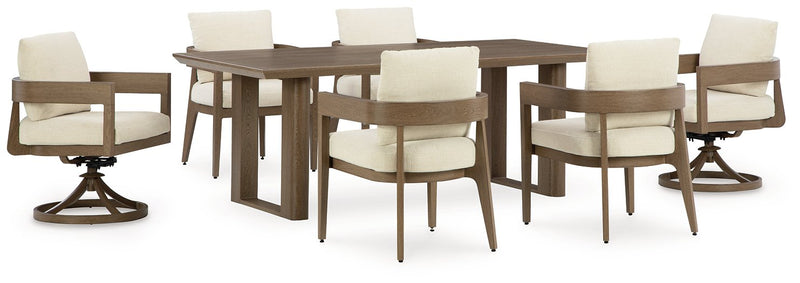 Serene Bay Outdoor Dining Set - Jay's Mattress Plus (NY)