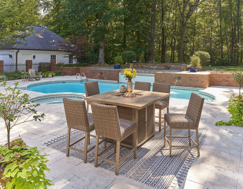 Walton Bridge Outdoor Dining Set - Jay's Mattress Plus (NY)