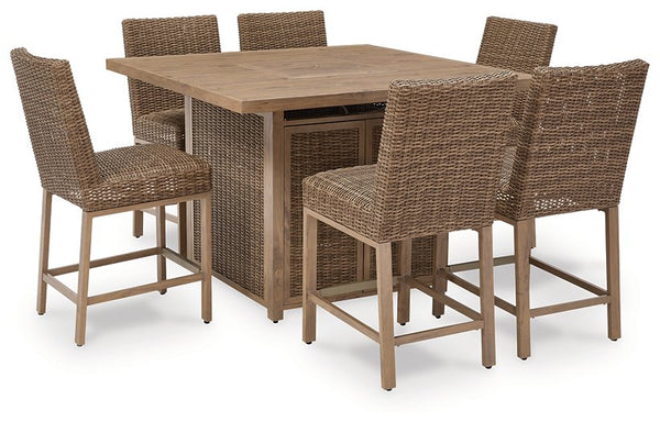 Walton Bridge Outdoor Dining Set - Jay's Mattress Plus (NY)