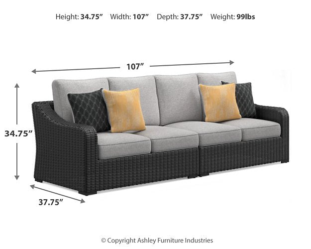 Beachcroft Outdoor Sectional - Jay's Mattress Plus (NY)