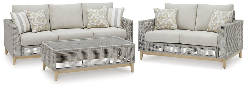 Seton Creek Outdoor Seating Set - Jay's Mattress Plus (NY)