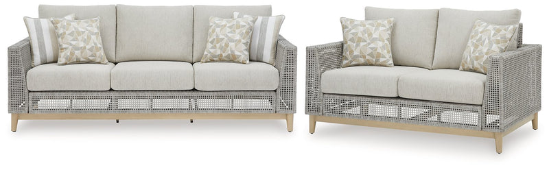 Seton Creek Outdoor Seating Set - Jay's Mattress Plus (NY)