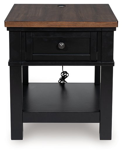 Wildenauer End Table - Jay's Mattress Plus (NY)