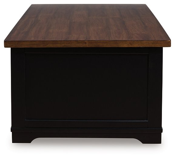 Wildenauer Lift-Top Coffee Table - Jay's Mattress Plus (NY)