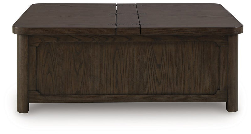 Breckington Coffee Table With Storage - Jay's Mattress Plus (NY)