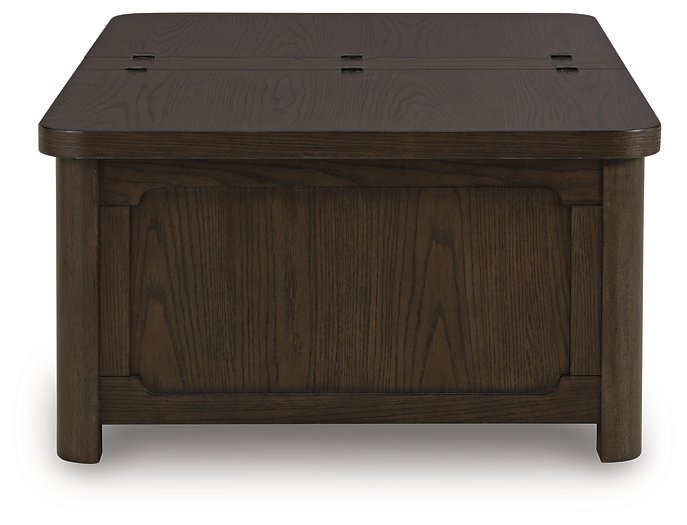 Breckington Coffee Table With Storage - Jay's Mattress Plus (NY)