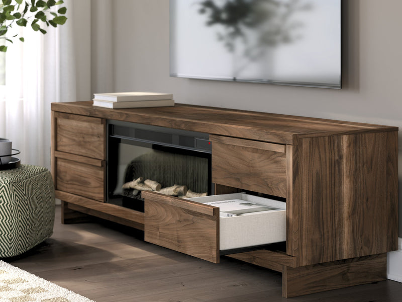 Zadilyn 72" TV Stand with Electric Fireplace - Jay's Mattress Plus (NY)